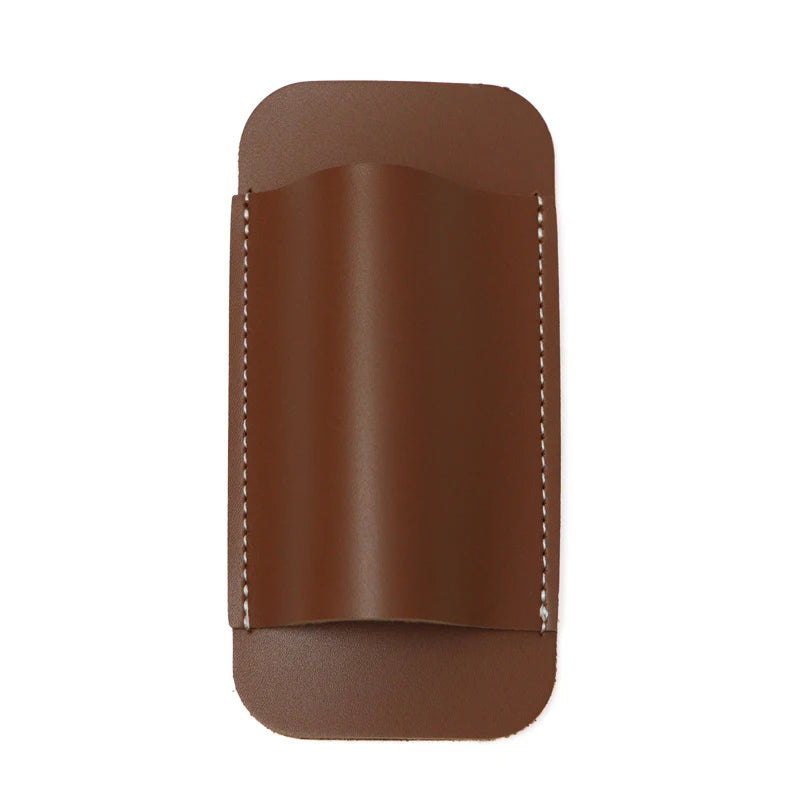 Étui de Ceinture Ouvert pour Couteau Pliant en Cuir ou Simili Cuir, 118 x 57 mm, vue 7