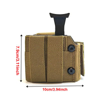 Holster Universel de Ceinture Ajustable en Nylon, Droitier ou Gaucher, vue 4