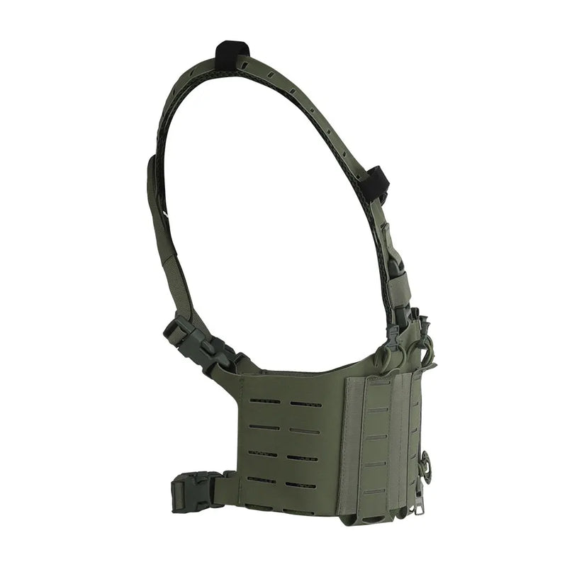 Gilet Tactique Chest Rig Léger à Quatre Porte-Chargeurs M4, AR et AK, 30 x 24 cm, vue 3