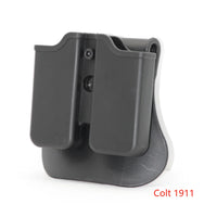 Porte-Chargeur Double Rigide pour Pistolet avec Platine de Ceinture, Trois Coloris, vue 14