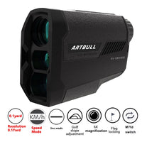 Télémètre Laser de Chasse 6x, 650 ou 1000 m, Compensation de Pente, vue 8