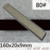 Pierres à Aiguiser Diamantées 160 x 20 x 9 mm pour Affûteur de Couteaux, Grains 80 à 3000, à l'Unité ou en Lot, vue 20