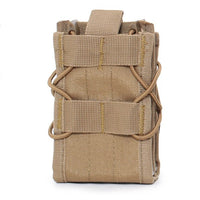Porte-Chargeur Double 5,56 mm MOLLE Nylon 500D, 12 x 8,5 cm, vue 8