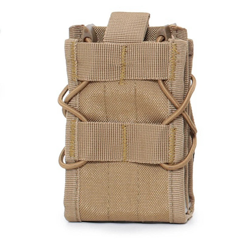Porte-Chargeur Double 5,56 mm MOLLE Nylon 500D, 12 x 8,5 cm, vue 8