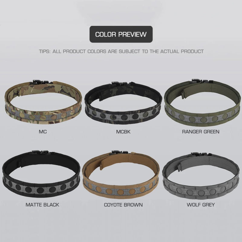 Ceinture Tactique de Combat MOLLE à Boucle Rapide, Tailles M et L, 6 Coloris, vue 6