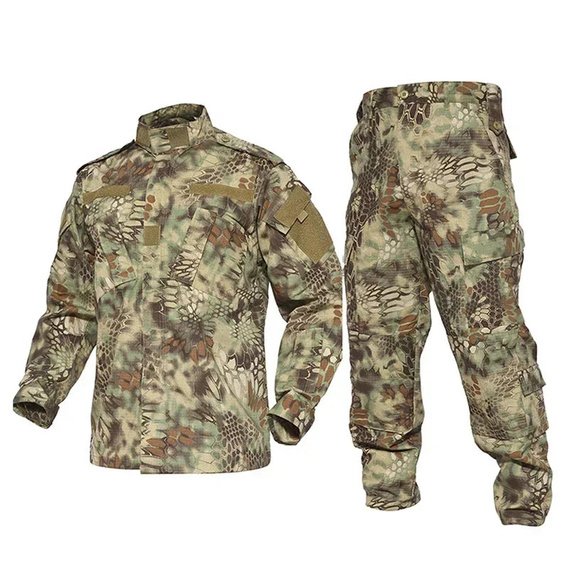 Tenue Airsoft Complète, Veste et Pantalon de Camouflage, 15 Coloris, XS à XXL, vue 16