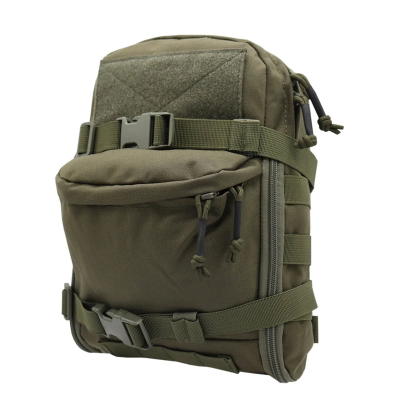 Mini Sac à Dos MOLLE en Nylon 500D pour Porte-Plaques, 30 x 22 x 9 cm, Panneau Auto-Agrippant, 6 Coloris, vue 2
