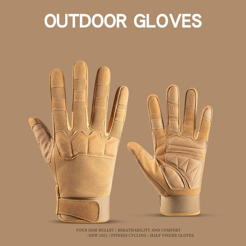 Gants Tactiques Doigts Complets à Écran Tactile, Phalanges Rembourrées, 5 Coloris, M à XL, vue 7