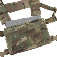 Gilet Tactique Micro Chest Rig à Découpe Laser MOLLE avec Triple Porte-Chargeur, vue 6