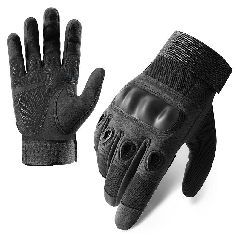 Gants Tactiques Doigts Complets à Coque Rigide et Fermeture Auto-Agrippante, 3 Coloris, M à XL, vue 8