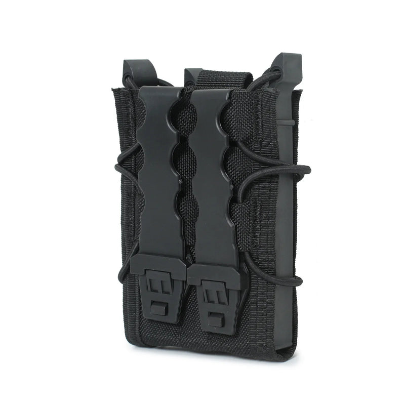 Porte-Chargeur MOLLE Double pour Fusil 5,56 mm et Pistolet 9 mm, Nylon 1000D, vue 5