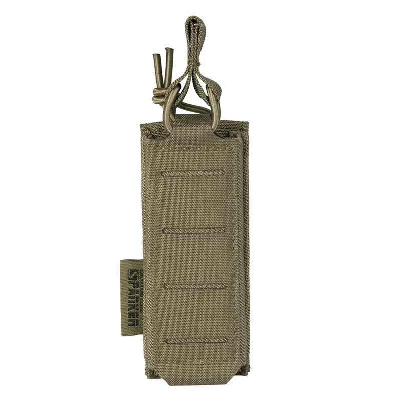 Porte-Chargeur Ouvert pour Pistolet 9 mm en Nylon, Fixation MOLLE, Sangle de Retrait, 6 Coloris, vue 8