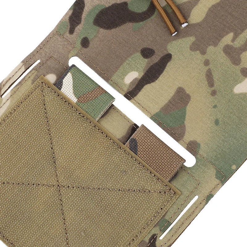 Poche Gilet Tactique d'Extension pour Chest Rig, Chargeur ou Radio, Découpe Laser, vue 3