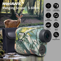 Télémètre Laser Camouflage ou Noir, 600 ou 1000 m, Pente et Hauteur, Housse Incluse, vue 8