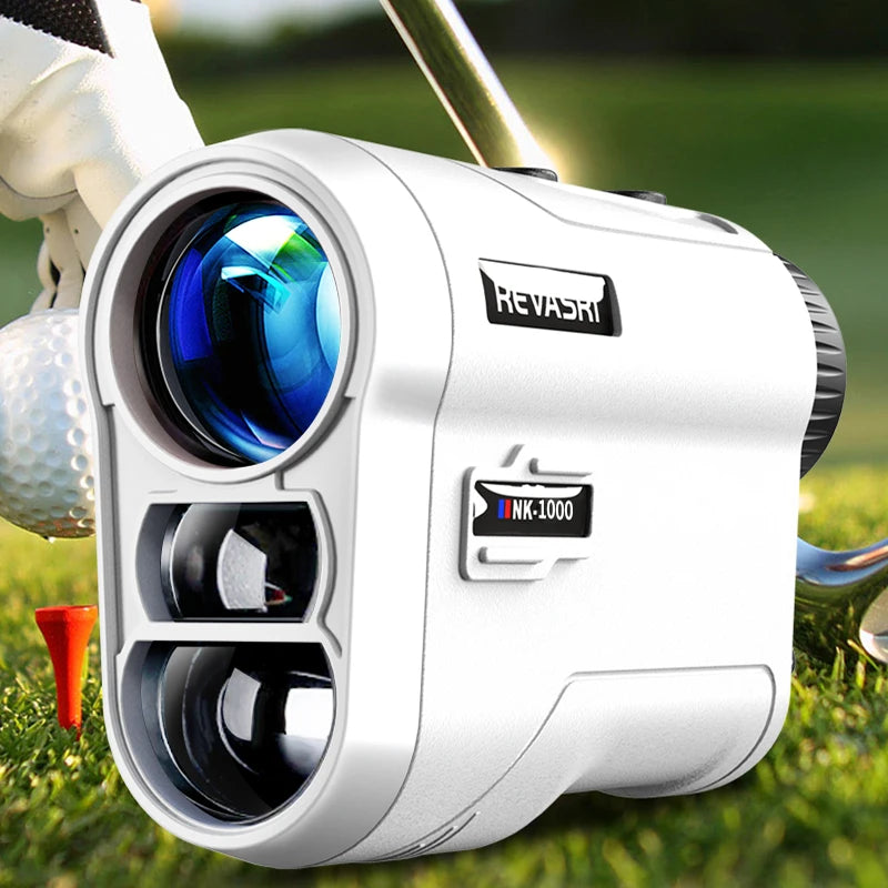 Télémètre Laser Compact Noir ou Blanc, 600 ou 1000 Yards, Pente, Rechargeable