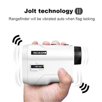 Télémètre Laser Compact Noir ou Blanc, 600 ou 1000 Yards, Pente, Rechargeable, vue 3
