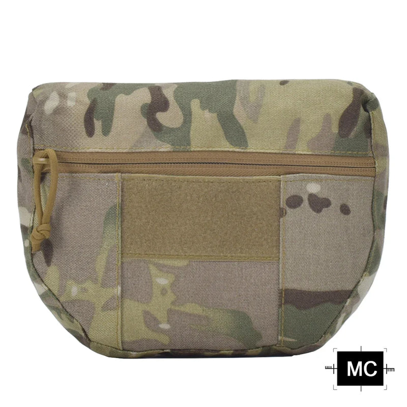Gilet Tactique Chest Rig Nylon 500D avec Poches Frontales, Poche Pendante en Option, vue 13