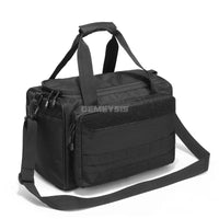 Sac de Tir Tactique Oxford à Cloisons Réglables et Panneaux MOLLE, 36 x 25 x 26 cm, vue 9
