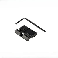 Adaptateur de Rail 11 mm vers Picatinny, Aluminium Noir, 1 ou 2 Pièces, vue 4
