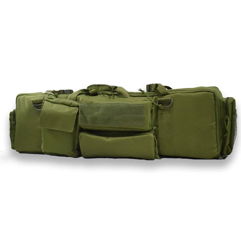 Housse Fusil Tactique 96 cm en Nylon avec Poches et Bandoulière, 6 Coloris, vue 10