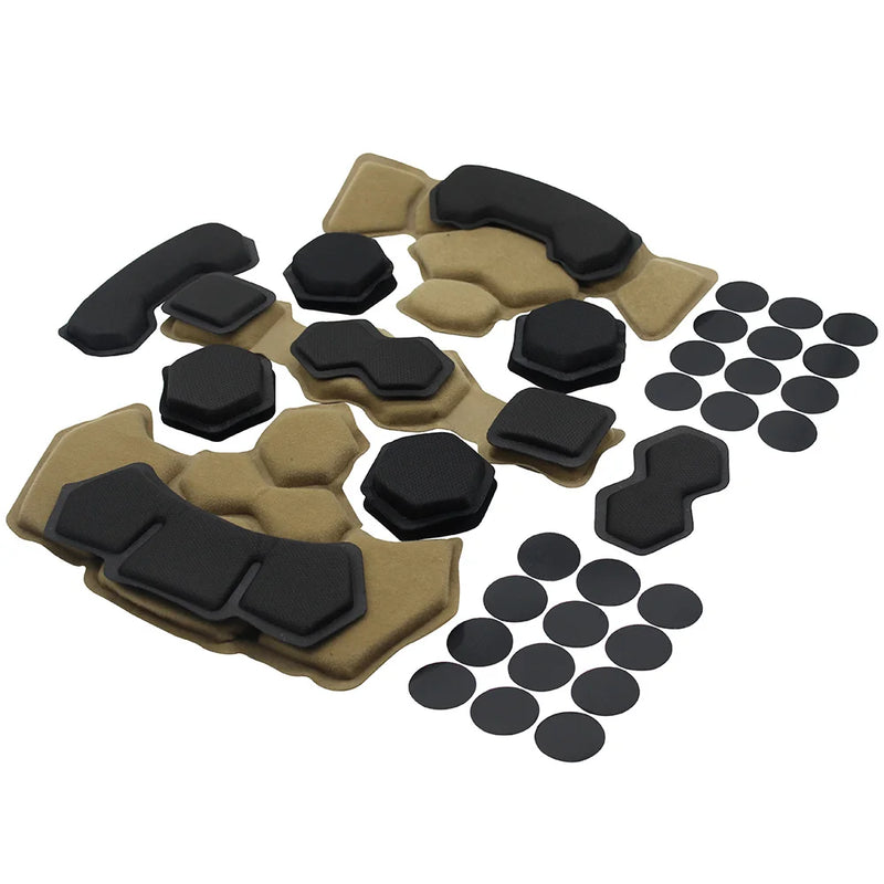 Coussinets de Casque Tactique en Mousse à Mémoire de Forme, 42 Pièces, vue 5