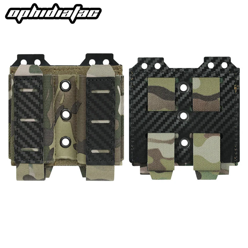 Porte-Chargeur 9 mm Simple ou Double, Nylon et Fibre de Carbone, vue 2
