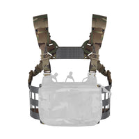 Gilet Tactique Chest Rig Grand Format, Platines Latérales Ajourées, 28 x 19 cm, vue 4