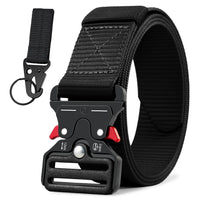 Ceinture Tactique Nylon à Boucle Métal Démontage Rapide, 3,8 cm, avec Mousqueton, vue 10