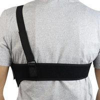 Holster d'Épaule Discret Réglable Noir pour Pistolet, Droitier ou Gaucher, vue 3