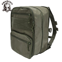 Sac Plat Extensible MOLLE pour Gilet Tactique, 1,2 à 2,5 L, Nylon, vue 2