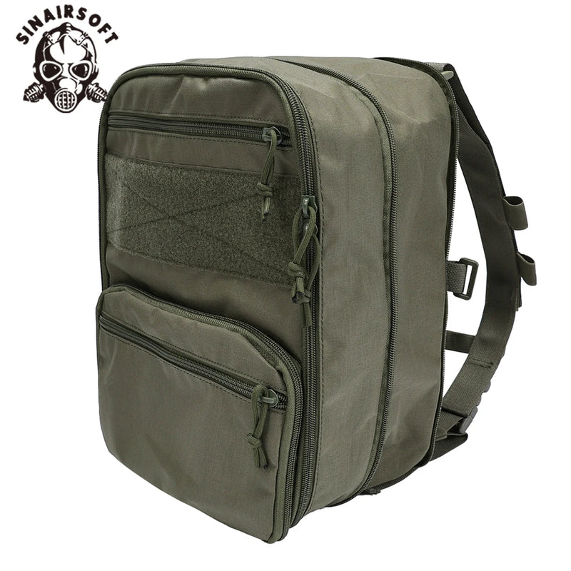 Sac Plat Extensible MOLLE pour Gilet Tactique, 1,2 à 2,5 L, Nylon, vue 2