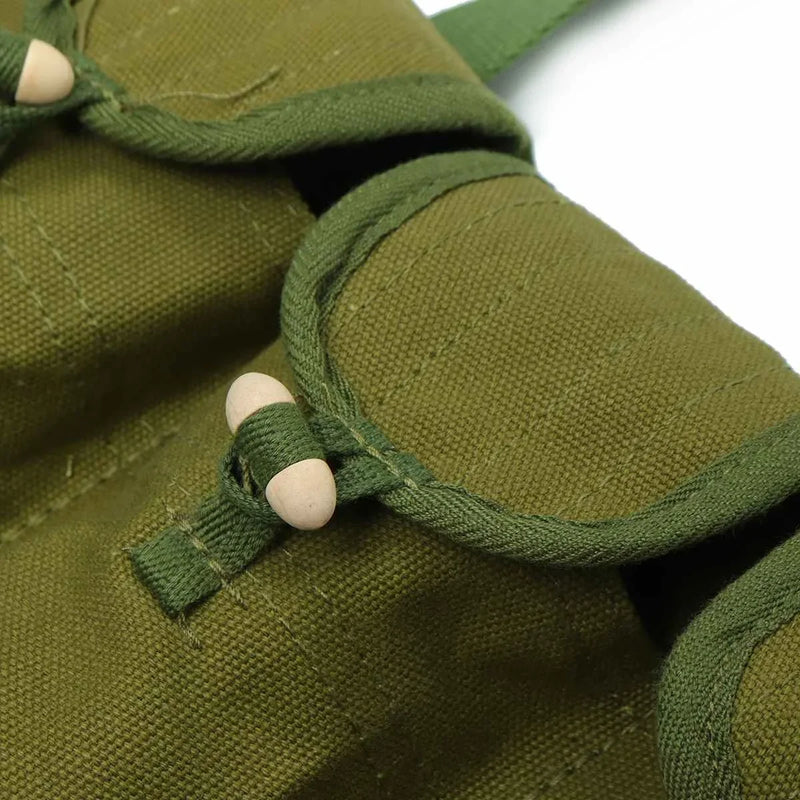 Gilet Tactique de Poitrine 7 Poches à Rabat en Toile Oxford Vert pour Chargeurs Type 56, 25 x 62 cm, vue 5