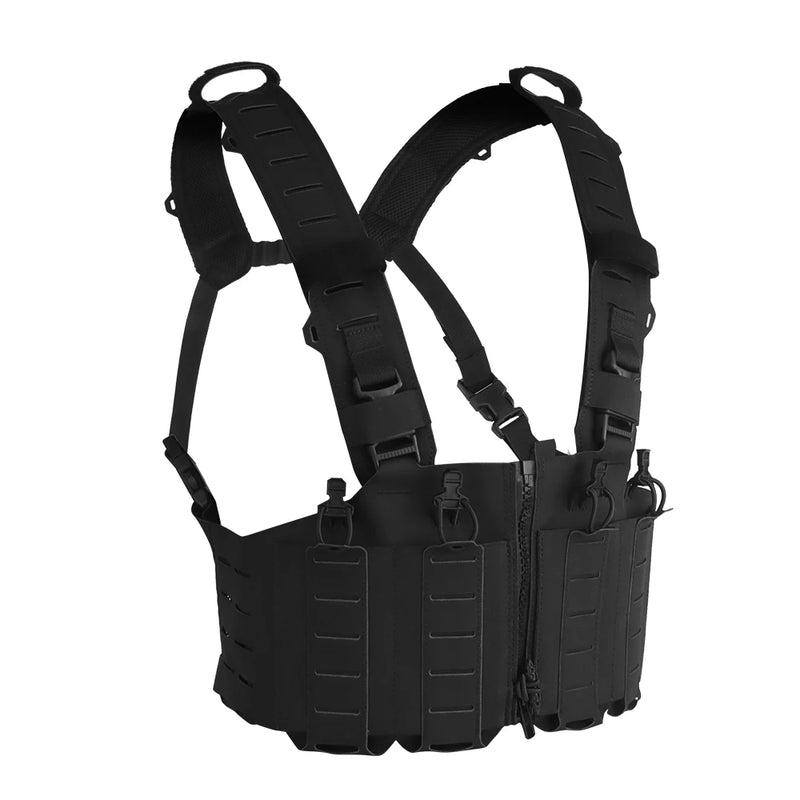 Gilet Tactique Chest Rig Léger à Quatre Porte-Chargeurs M4, AR et AK, 30 x 24 cm, vue 8