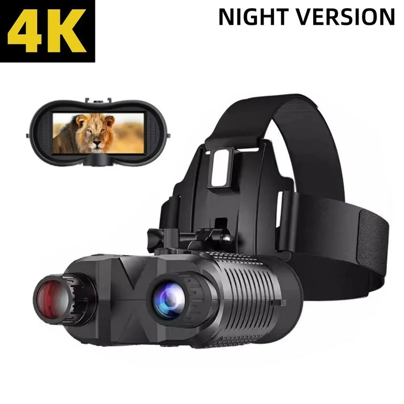 Jumelles de vision nocturne frontales, bandeau de tête, infrarouge 850 nm, vue 2