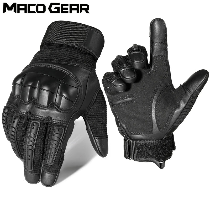 Gants Tactiques Écran Tactile à Coque Rigide, Noir, Vert ou Marron