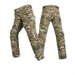 Pantalon de Combat Tactique Homme, Poches Cargo, Emplacements de Genouillères, 4 Coloris