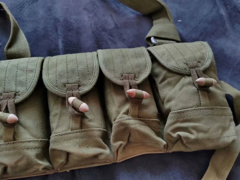 Gilet Tactique Rétro à 10 Poches en Toile, Style Militaire des Années 1970, 68 x 14 cm, vue 3