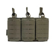 Porte-Chargeurs Triple MOLLE en Nylon pour Fusil, Découpe Laser