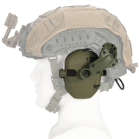 Casque Anti-Bruit Électronique pour Rails de Casque Tactique, Trois Coloris, vue 3