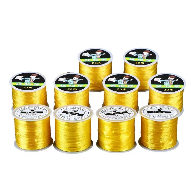 Élastique Plat de Lance-Pierre 5 mm en Bobines de 20 m, Lot de 10, 6 Coloris, vue 10