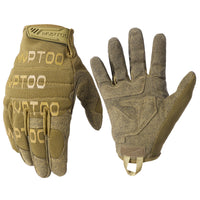 Gants Tactiques Écran Tactile à Paume Renforcée et Poignet Réglable, 4 Coloris, vue 9