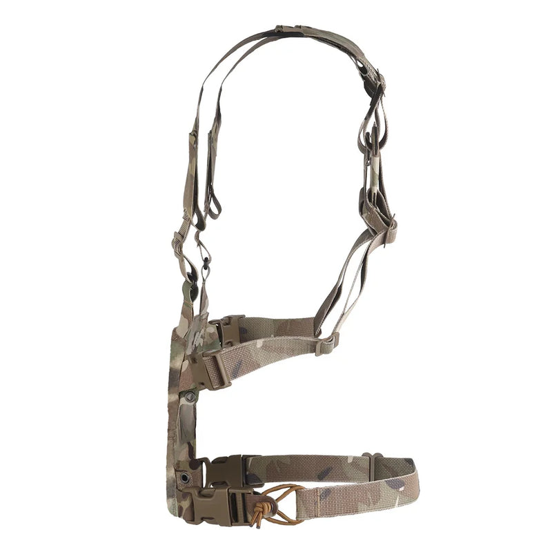 Gilet Tactique Mini Chest Rig Léger, Bretelles en H Réglables, 25 x 15 cm, vue 3
