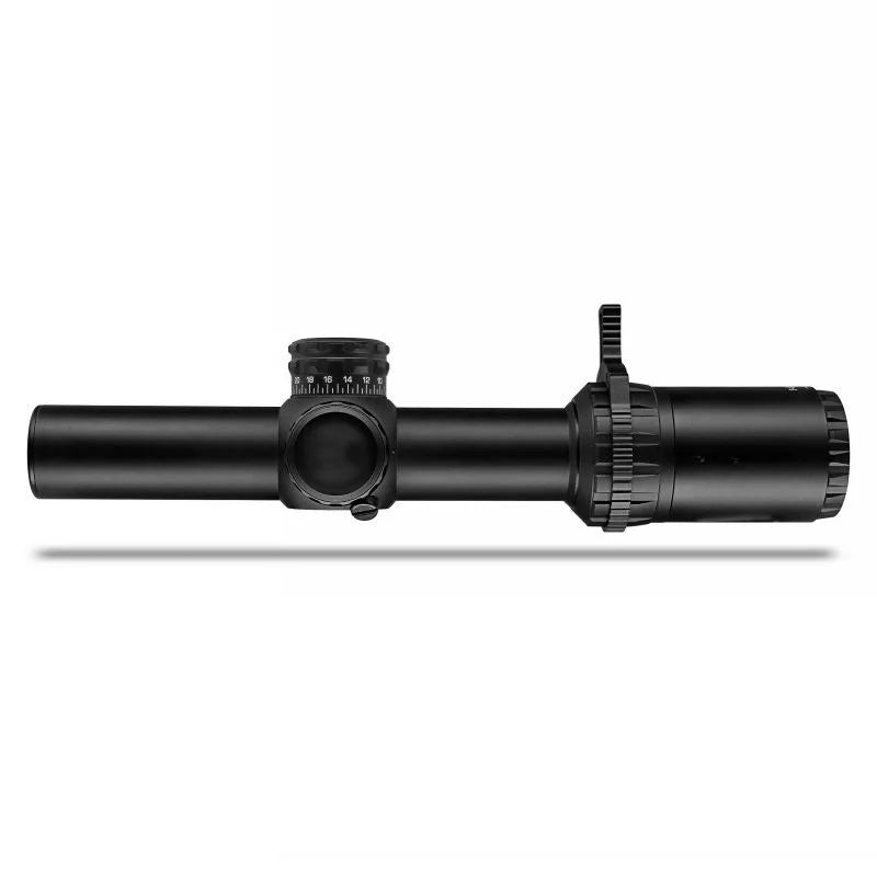 Lunette de Visée 1-6x24 pour Battue et Chasse, Alliage d'Aluminium Noir, vue 2
