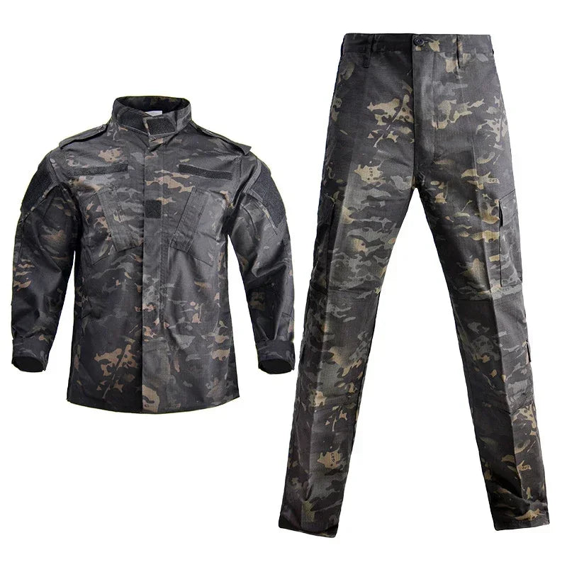 Tenue Airsoft Complète, Veste et Pantalon de Camouflage, 15 Coloris, XS à XXL, vue 5