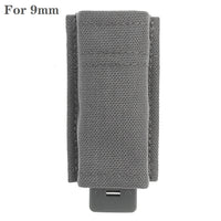 Porte-Chargeur Pistolet Simple 9 mm ou 1911, Nylon, MOLLE et Ceinture, vue 12