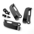 Pince de Ceinture pour Holster et Étui en Acier Inoxydable, Droitier ou Gaucher, 1 à 4 Pièces