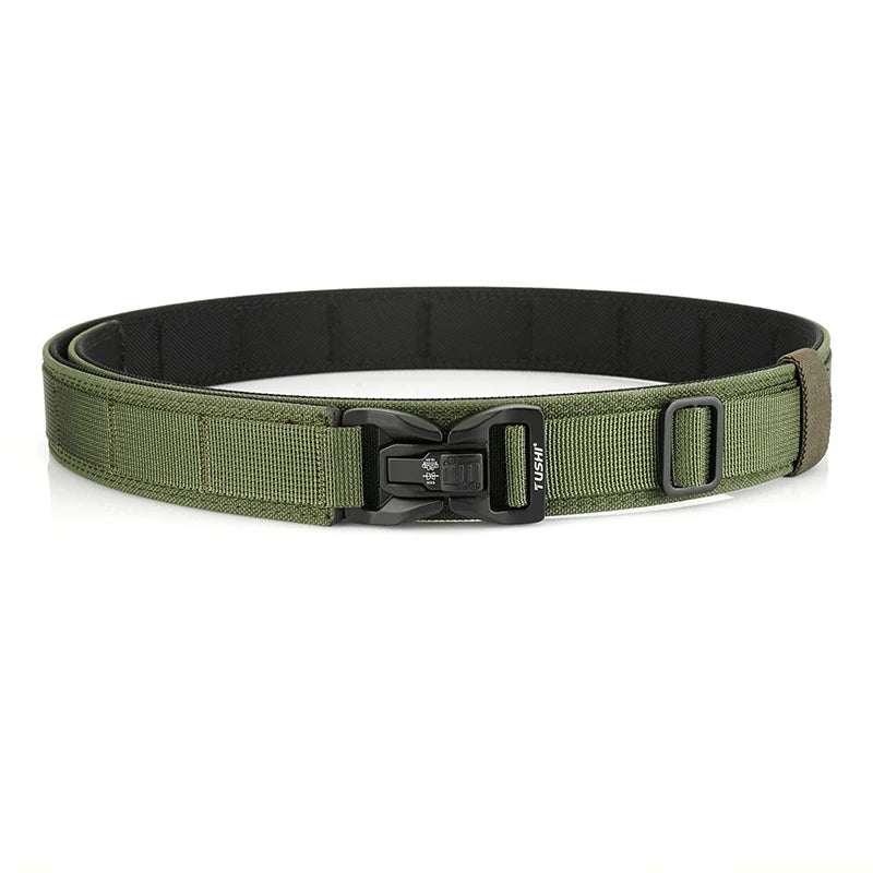 Ceinture Tactique Rigide Nylon Épais, Boucle à Démontage Rapide, 3,8 cm, vue 9