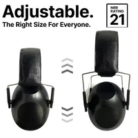 Casque Anti-Bruit Pliable à Profil Bas pour le Tir, Trois Coloris, vue 9