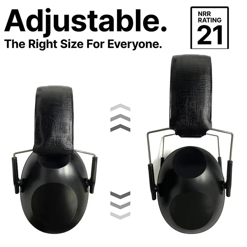 Casque Anti-Bruit Pliable à Profil Bas pour le Tir, Trois Coloris, vue 9