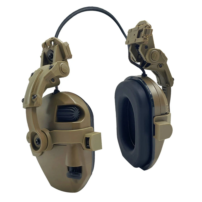 Casque Anti-Bruit Électronique pour Rails de Casque Tactique, Trois Coloris, vue 8